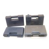 (4) Hard  Pistol Cases. Incl. Beretta and others