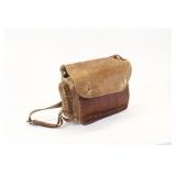 Vintage Leather Satchel. Well Worn