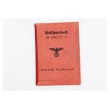 Nazi Reichspost Postsparbuch ID