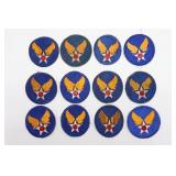 (12) WWII AAF Patches