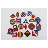 (20) WWII U.S. Army Patches