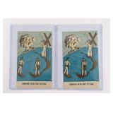 (2) 1946 "Operation Crossroads" Postcards