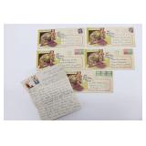 (5) WWII Patriotic Covers to Soldiers