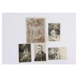 (4) WWI and (1) WWII Personal Photos