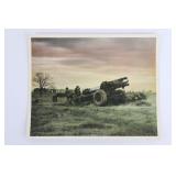 WWII U.S. Army Artillery Photo