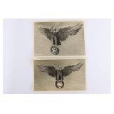 (2) Nazi Photos of Reichsadler