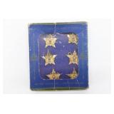 (6) U.S. Army Staff Officer Emblems