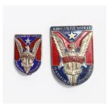 (2) WWII "Ships for Victory" Pins