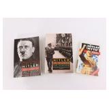 (3) Adolf Hitler Softcover Books