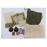 WWII U.S. Army Soldier Personal Items Lot