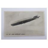 German LZ127 Graf Zeppelin Postcard