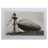 German LZ127 Graf Zeppelin Postcard