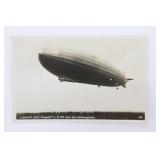 German LZ127 Graf Zeppelin Postcard