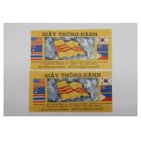 (2) Vietnam War Surrender Leaflets