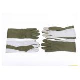 (2) Pair VN War Heli Pilot Flight Gloves