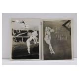 (2) WWII U.S. AAF Plane Nose-Art Photos