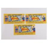 Vietnam War "Safe Conduct Pass"-Lot of 3