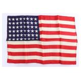 WWII 48 Star U.S. Flag - Silk