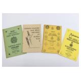 (3) Old Leonard Babin Military Catalogs