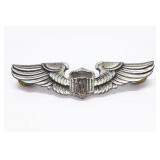 WWII 3 1/8" Sterling AAF Pilot Wings