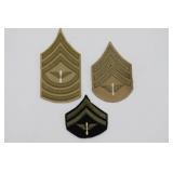 (3) Pre-WWII US Army Air Corps Chevrons