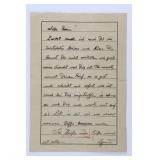 Auschwitz Concentration Camp Letter
