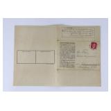 Auschwitz Concentration Camp Letter