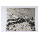 WWII Dead Japanese Soldier USCG Photo