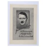 Nazi Flyer Advertising Books About Hitler