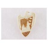 Nazi 1937 Gautag Plastic Tinnie/Day Badge