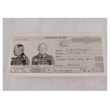 WWII POW ID Card for Wehrmacht Lt. Gen.