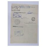 Nazi Occupied Czechoslavakia Document