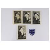 WWII 313th Inf. Solider Photo PCs Group