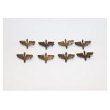 (8) Small WWII Sweetheart Pins - 5/8"