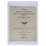 1942 Packard V-1650 Engine Manual