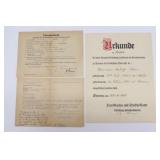 WWII Nazi Crematory Documents