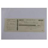 Civil War 186x Relief Fund Warrant - Iowa