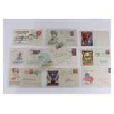 (10) WWII Patriotic Postal Covers
