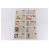 (10) WWII Patriotic Postal Covers