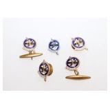 Vintage USMC VMF-451 Cuff Links / Pins