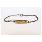 WWII U.S. AAF Pilot Sweetheart Bracelet