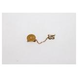 WWII U.S. Army Cavalry Sweetheart Pin