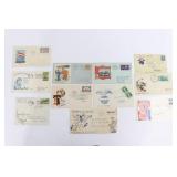 (11) WWII Patriotic Postal Covers