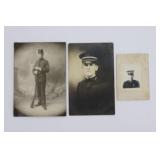 (3) Pre-WWII U.S. Soldier Photos