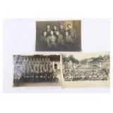 (3) WWII Japanese Soldier Portrait Photos