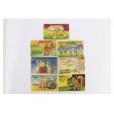 (7) WWII Soldier Cartoon Postcards
