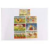 (7) WWII Soldier Cartoon Postcards