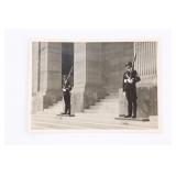 Nazi Postcard-SS Guards at Honor Temple