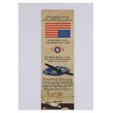 WWII US Matchbook Propaganda Leaflet