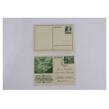 (2) Nazi Propaganda Postcards (1933)